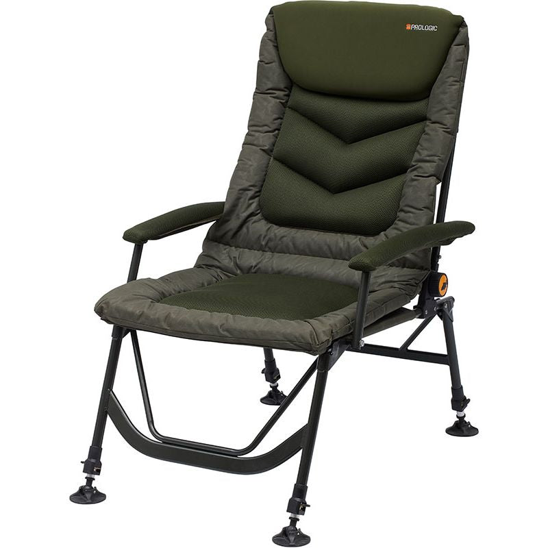 Prologic Inspire Daddy Long Recliner Chair with Armrest / Stuhl mit Armlehne