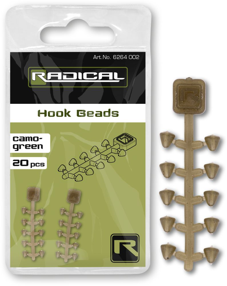 Radical Hook Beads Camo Green / Montagezubehör