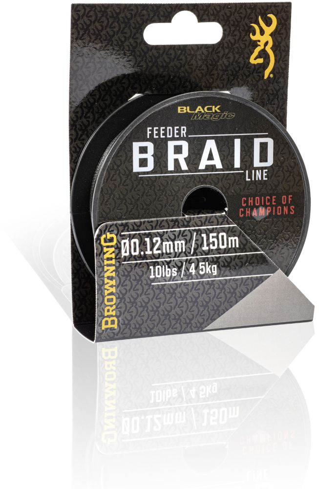 Browning Black Magic Feeder Braid Ø 0,12mm 152m 4,5Kg / geflochtene Angelschnur