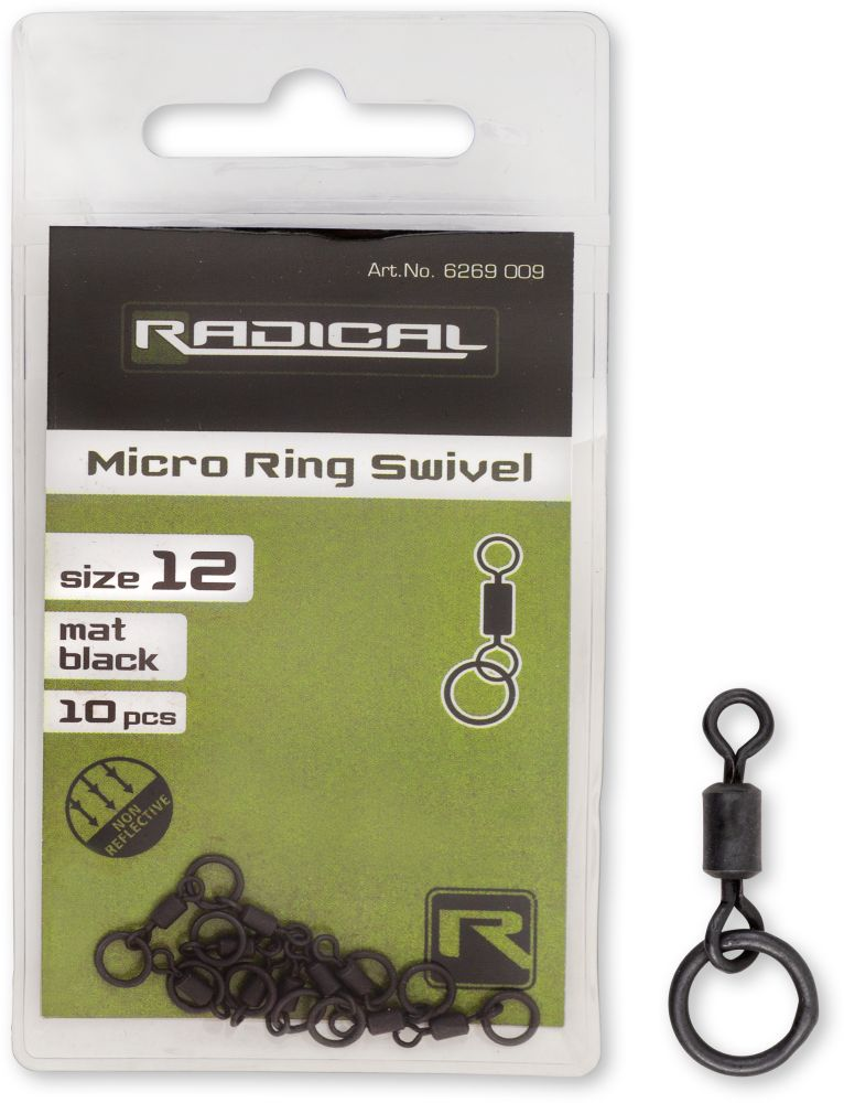 Radical Mikro-Ringwirbel Mat Black Non Reflective / Wirbel