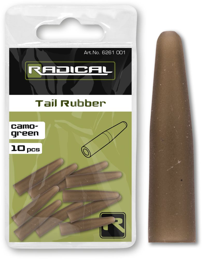 Radical Tail Rubber Camo Green / Montagezubehör