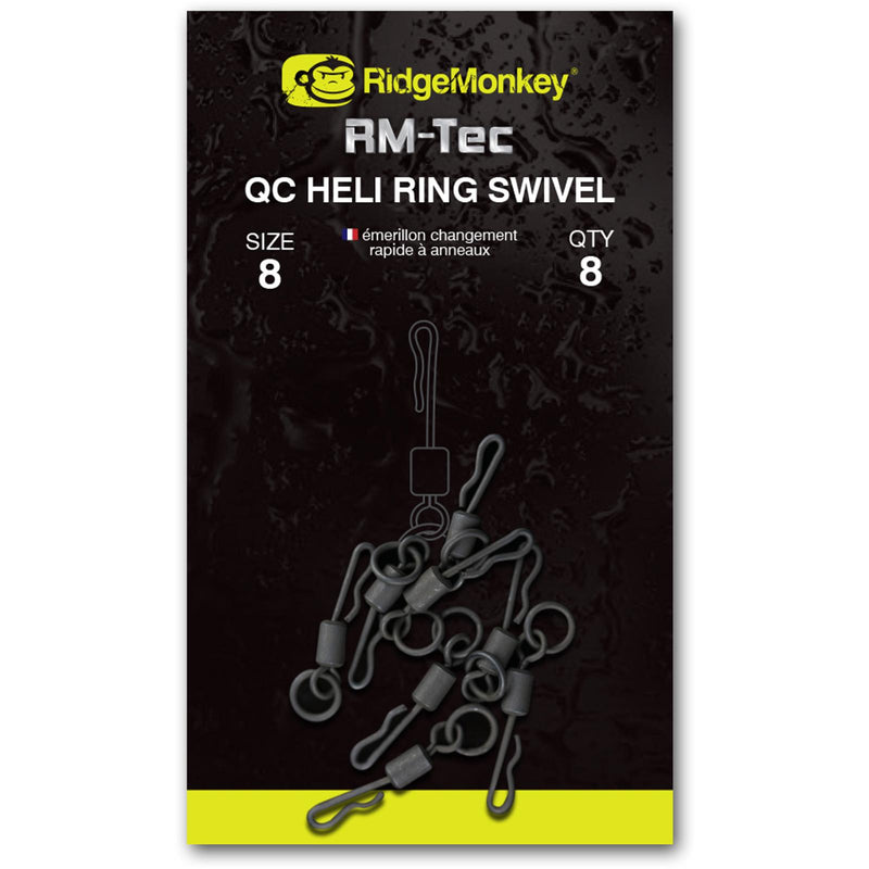 RidgeMonkey QC Heli Ring Swivel