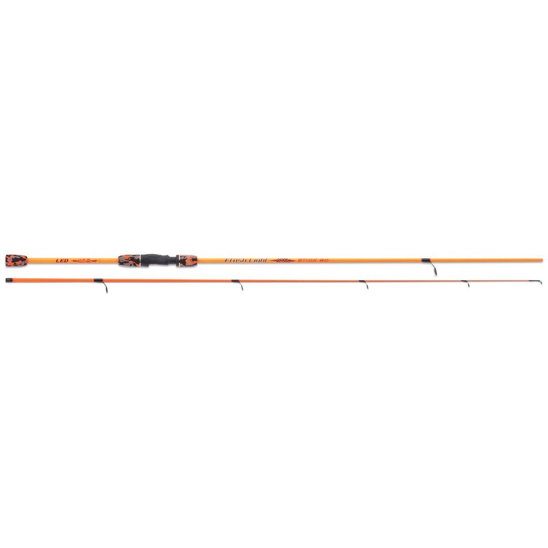 Sänger Flashlight Stick 80 / Rute Komplettset Orange mit LED