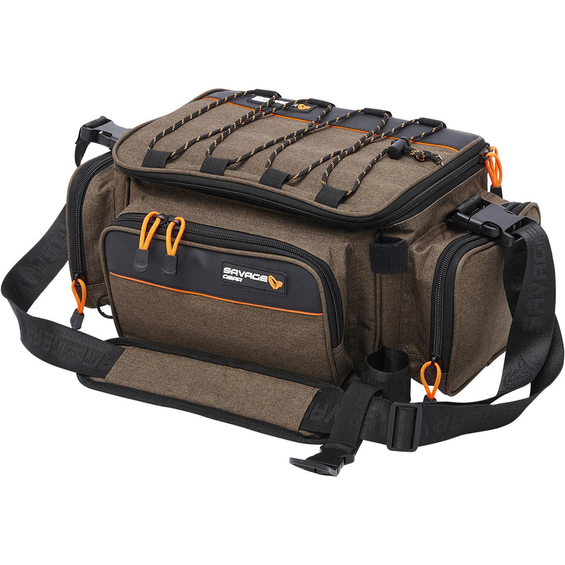 Savage Gear System Box Bag M - 3 Boxes / 5 Bags - (20x40x29cm) 12L