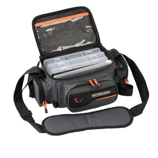 SAVAGE GEAR System Box Bag & PP Bags Bag 3Boxes 5,5L (Größe S - 15x36x23cm) / Spinntasche