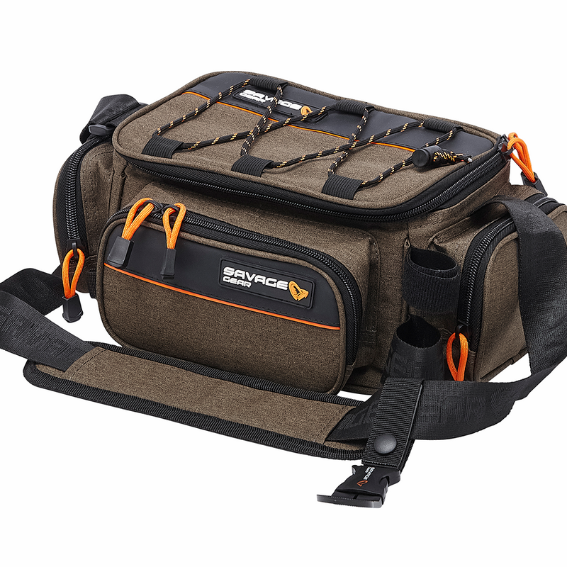 Savage Gear System Box Bag S 3 Boxes 5 Bags 15x36x23cm 5,5l / Spinntasche