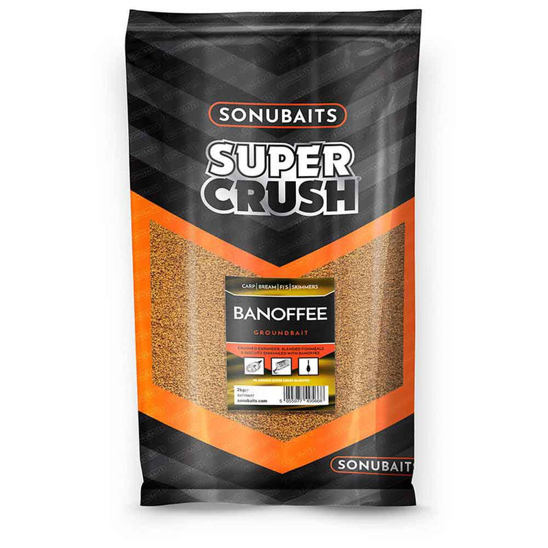 Sonubaits Super Crush - Banoffee / Grundfutter