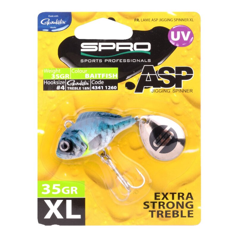 Spro ASP Spinner XL UV Baitfish