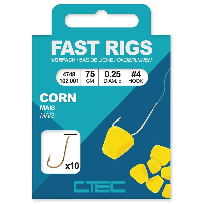 C-Tec Fast Rigs - Corn / Vorfachhaken