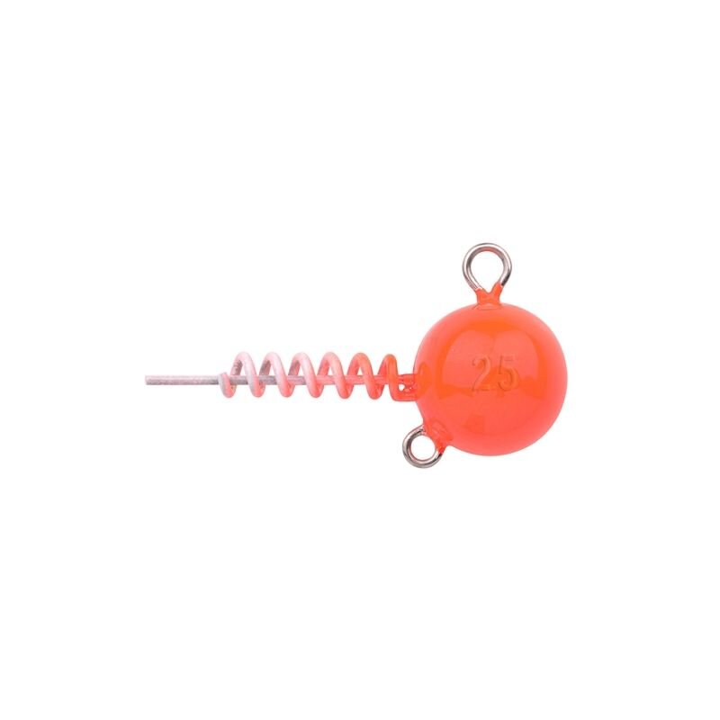 SPRO Spiralhead - UV Orange/ Jigkopf