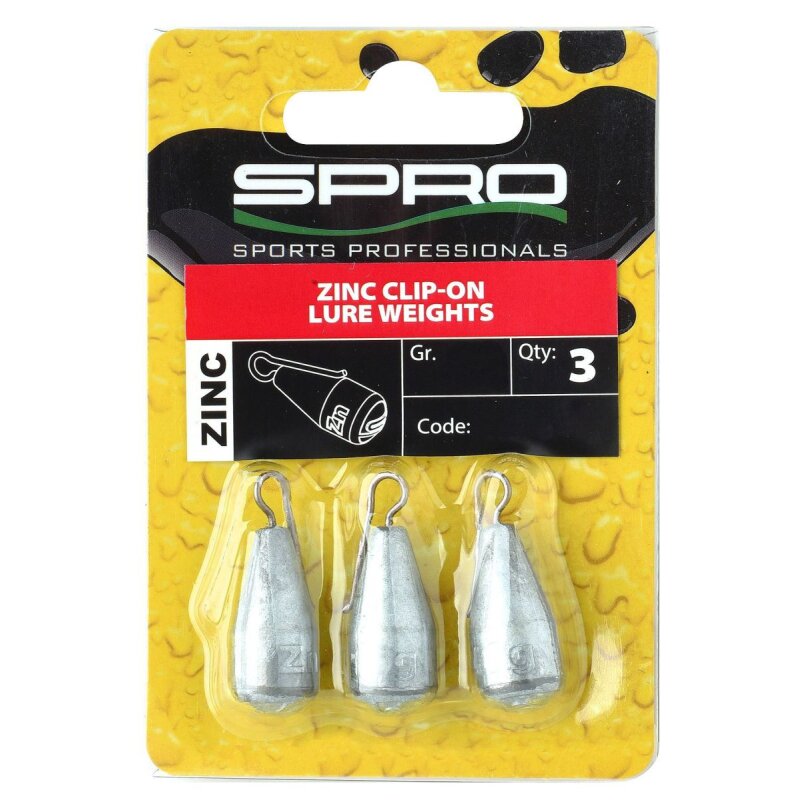 SPRO Zinc Clip-On Lure Weights