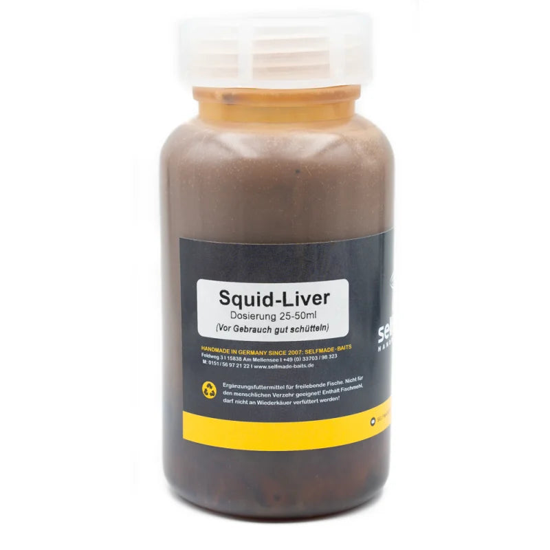 Selfmade-Baits Liquid 500ml - Squid-Liver